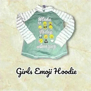 Girls Emoji Hoodie